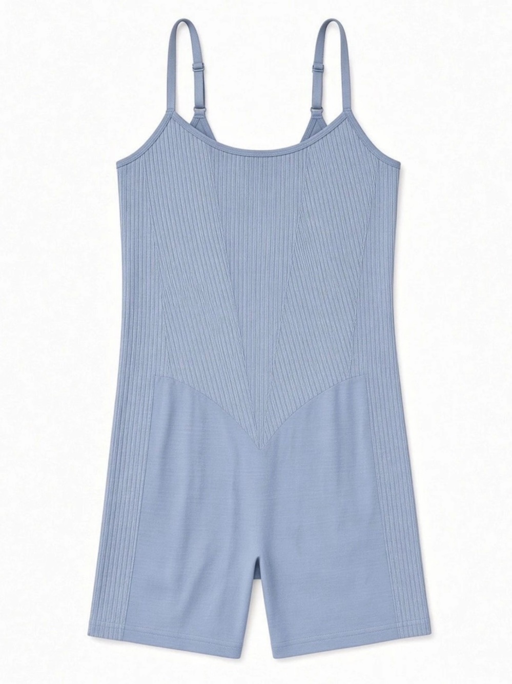 Pink Victoria’s Secret Pointelle Logo Romper Blue